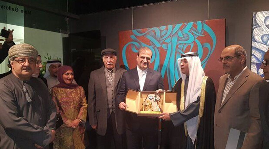 الكويت تشهد اقامة معرض الفنون البصرية الايرانية