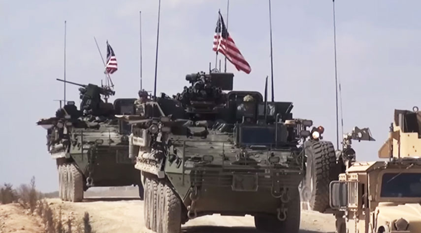 دورية أمريكية تعيق تقدم جنود روس في منطقة الحسكة السورية