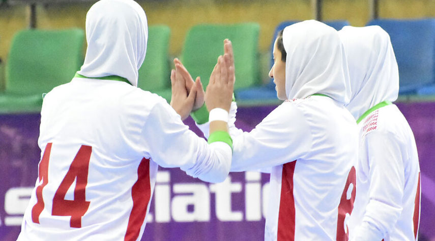 ايران تحقق فوزها الثالث في كرة الصالات النسوية