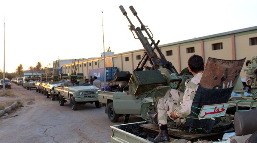 قوات حكومة الوفاق الليبية تسقط طائرة مسيرة إماراتية