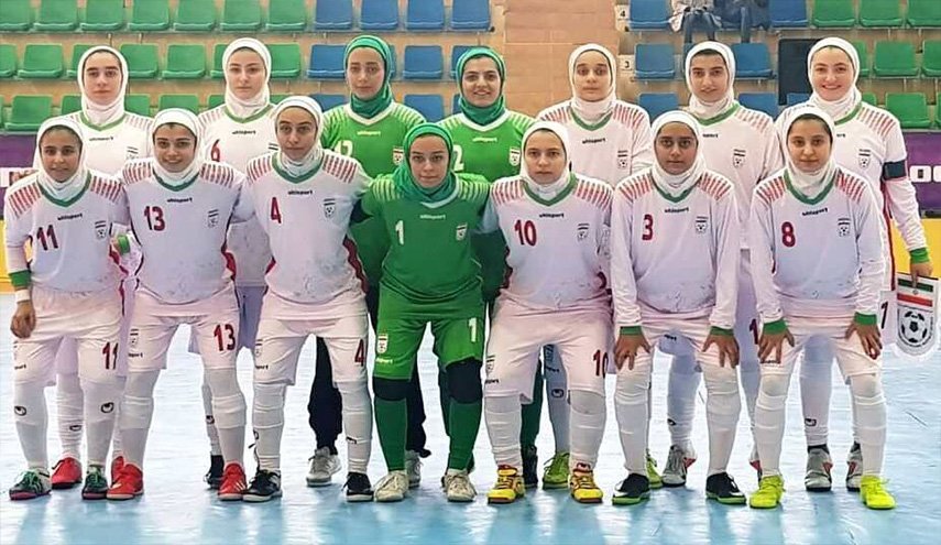 ايران تتوج بلقب كأس كافا الدولية لكرة الصالات النسوية