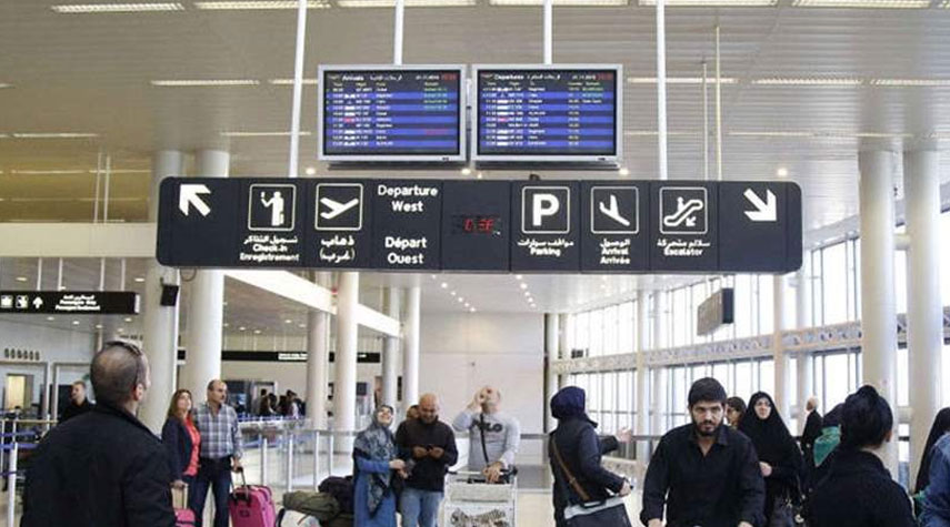 إجراءات مشددة في مطار بيروت الدولي ضد كورونا