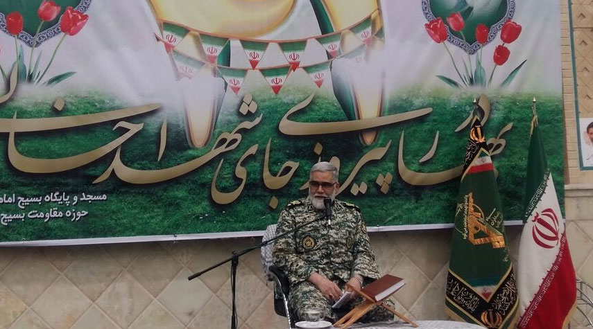 مسؤول عسكري ايراني يتحدث عن استراتيجية العدو الجديدة