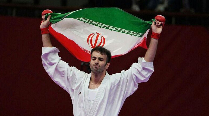 لاعب كاراتيه ايراني يتأهل لاولمبياد طوكيو 2020