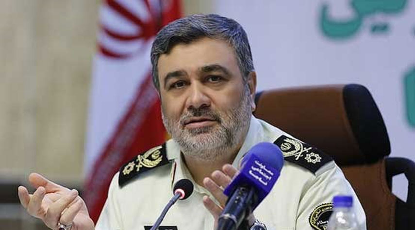 قائد الشرطة الايرانية: لا نجامل أحداً بشأن أمن الشعب والبلاد