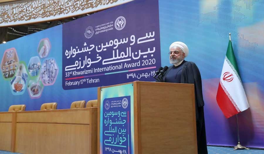 روحاني: إيران رائدة التقدم العلمي والديمقراطية بالمنطقة 