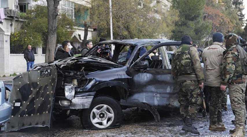 اصابة 5 أشخاص بانفجار عبوة ناسفة في سوريا