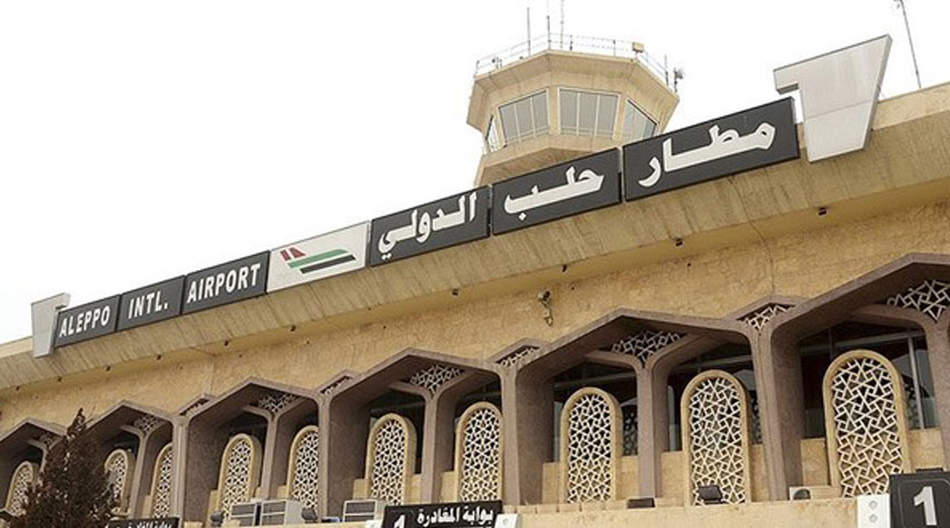 إقلاع أول رحلة جوية من مطار دمشق باتجاه مطار حلب الدولي 