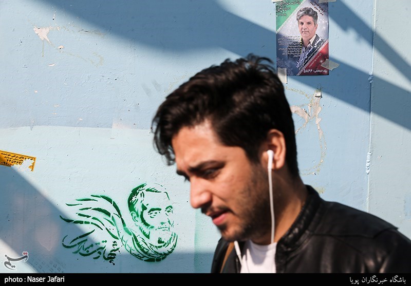 صور .. الدعاية الانتخابية لمجلس الشورى الاسلامي في طهران