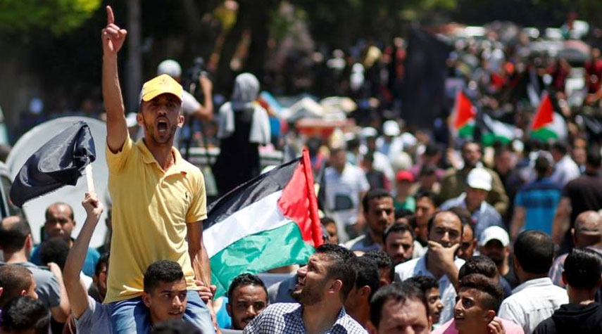 رفضاً لصفقة القرن..تظاهرات حاشدة في غزة