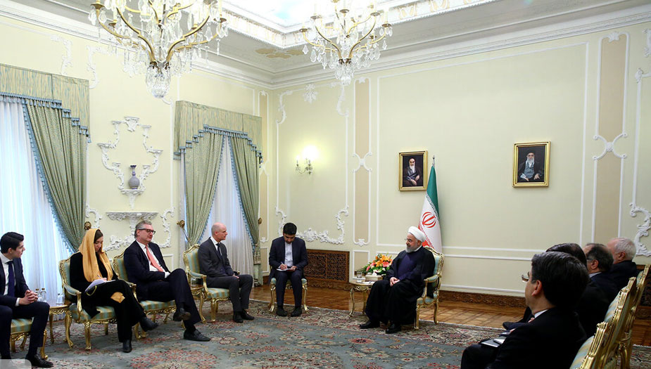 الرئيس روحاني : الحفاظ على الاتفاق النووي مسؤولية الجميع