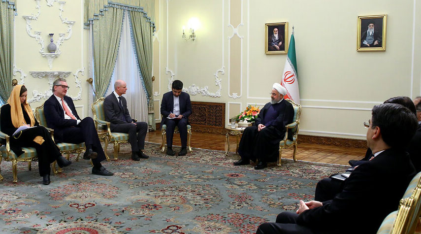 روحاني: انسحاب واشنطن من الاتفاق النووي أضرّ بمصالح الشعوب