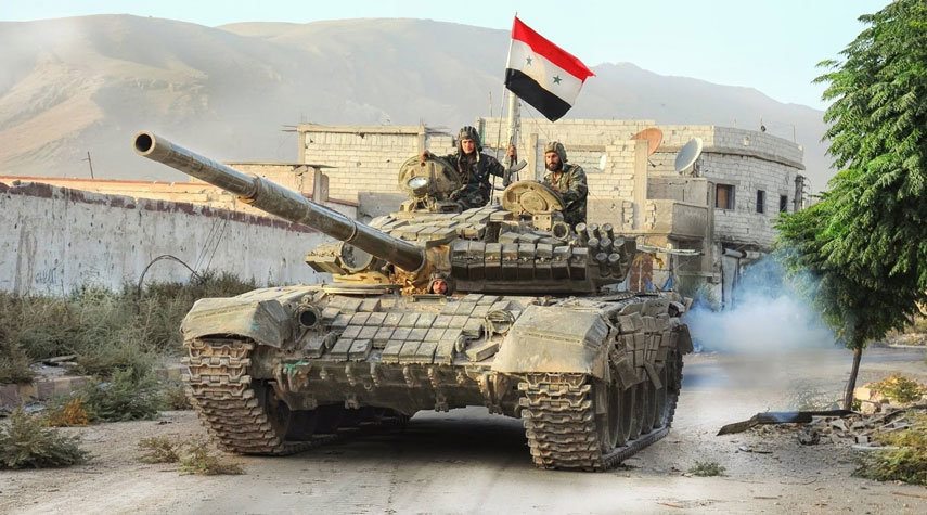 الجيش السوري يتجه نحو طريق حلب اللاذقية