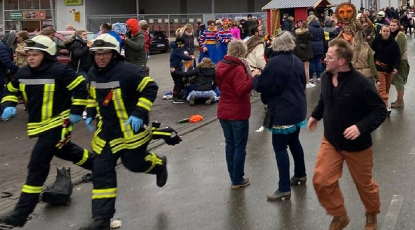 إصابة 15 شخصا على الأقل في حادثة دهس بالمانيا