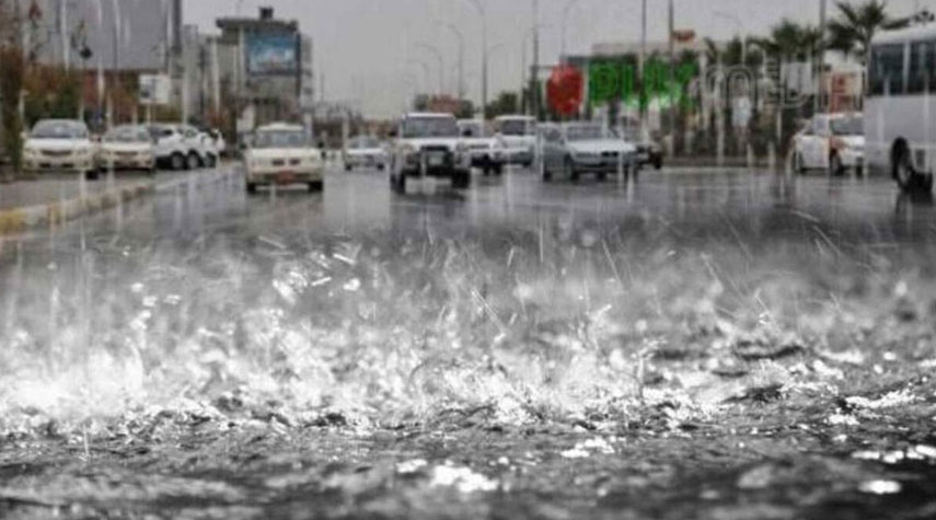 أمطار غزيرة في العراق وانخفاض في درجات الحرارة
