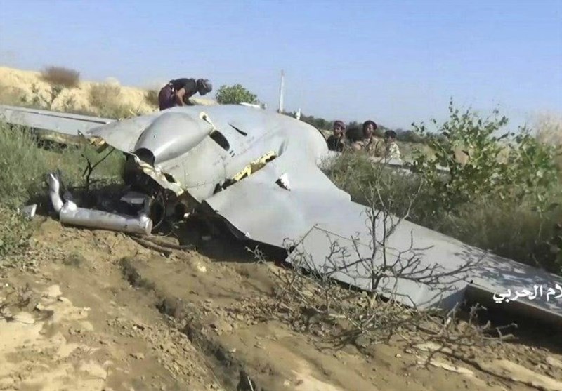 اليمن يعلن عن اسقاط طائرة تجسس للعدوان قبالة نجران