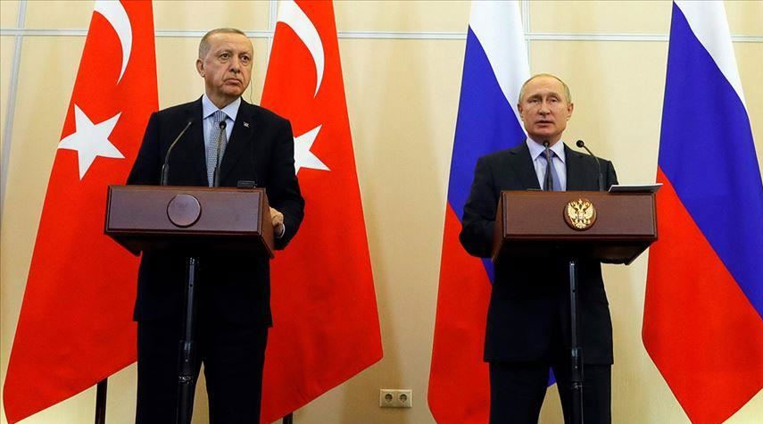 أردوغان وبوتين يتفقان على عقد لقاء قريب