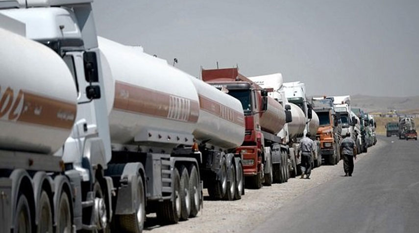 استمرار التبادل التجاري بين ايران ومنطقة كردستان العراق