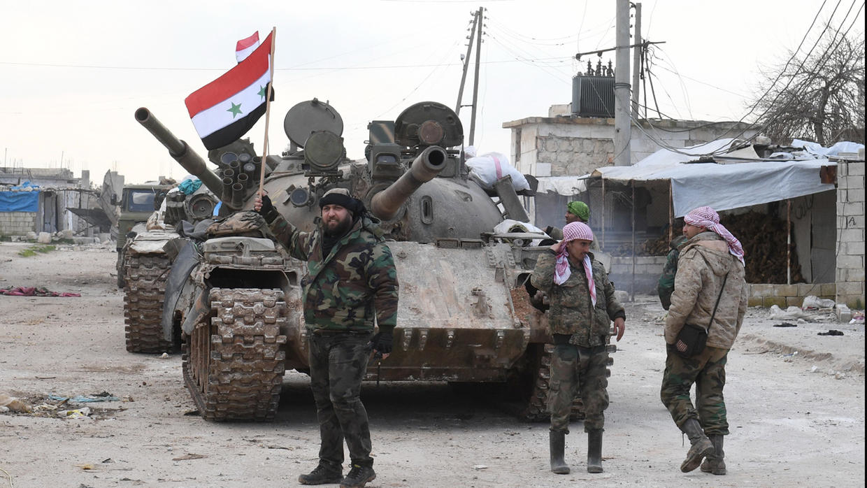  الجيش السوري يتقدم في بلدتي آفس ومغارة عليا غرب سراقب 