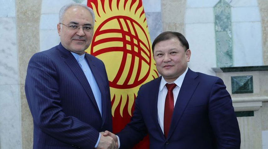 ايران وقرغيزستان تؤكدان على تنمية العلاقات الثنائية