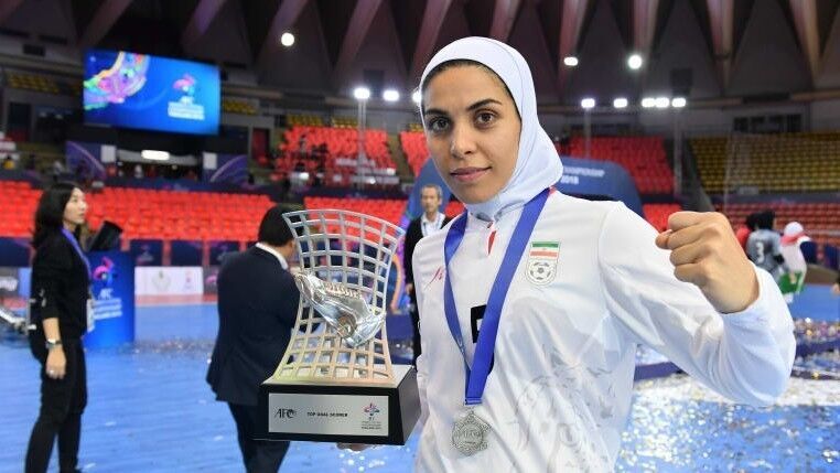 لاعبة ايرانية مرشحة لنيل لقب الافضل في العالم