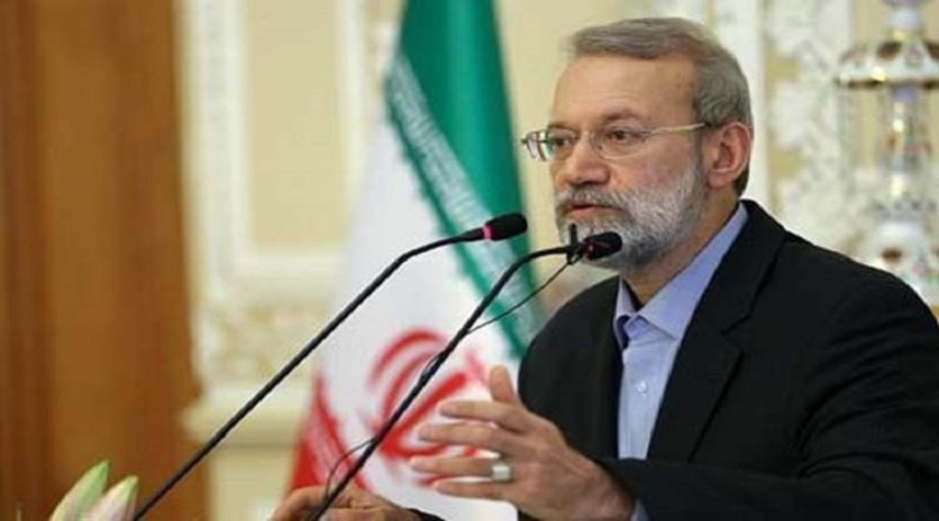 لاريجاني يعرب عن تقديره للشعب الإيراني على تضامنهم