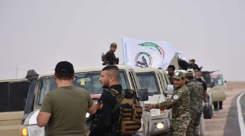  الحشد الشعبي يلاحق عناصر داعش شرقي العراق