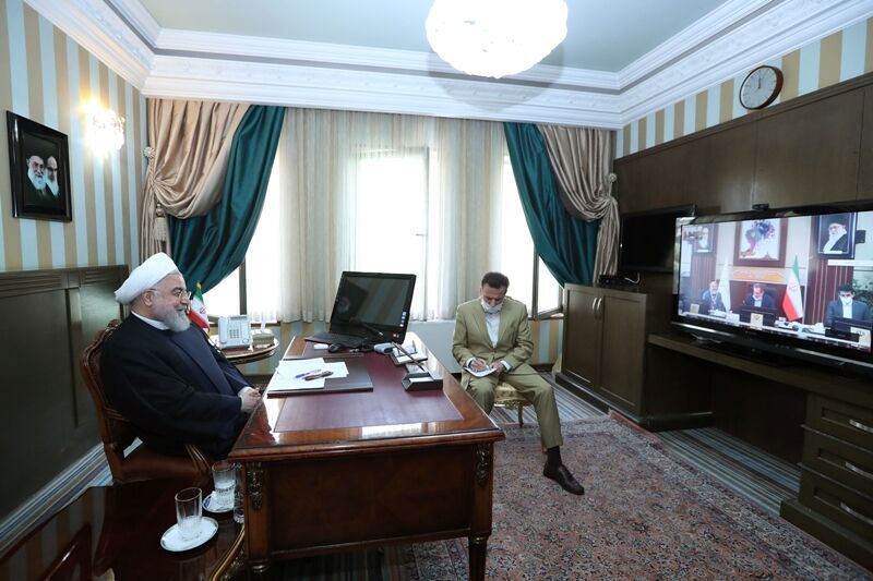 الرئيس روحاني يؤكد على تسريع وتيرة تقديم المساعدات لمنكوبي الفيضانات