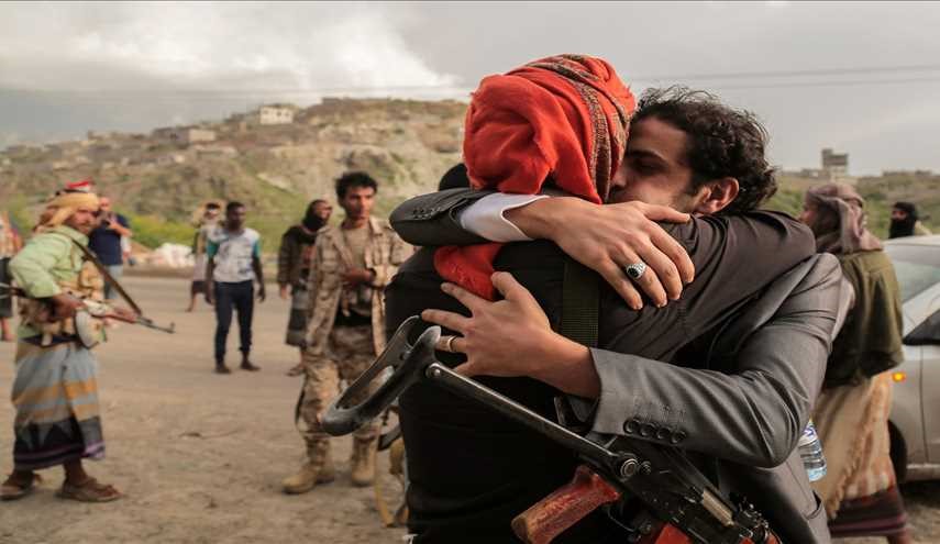 الإفراج عن 14 من أسرى الجيش اليمني واللجان الشعبية