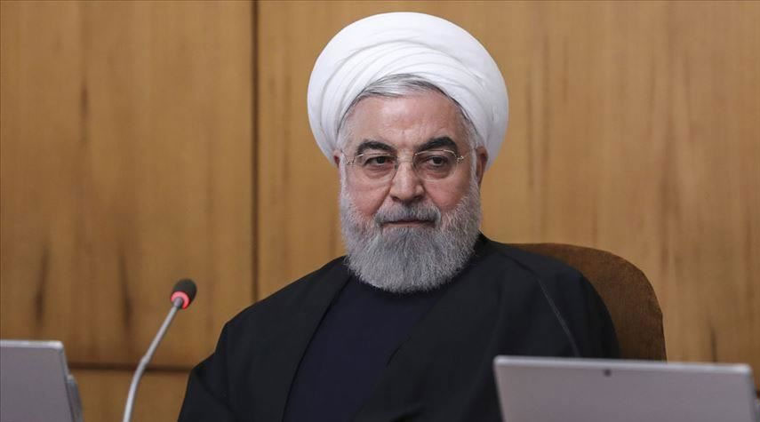 الرئيس الايراني: انخفاض انتشار كورونا في جميع المحافظات