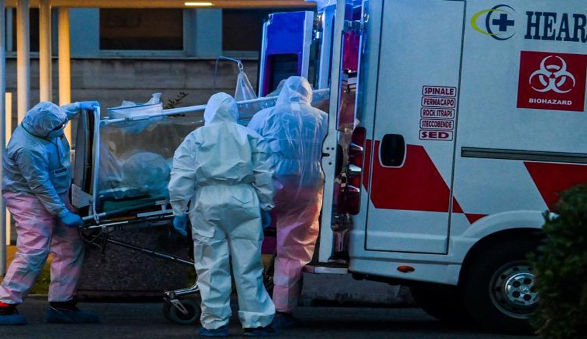  إيطاليا تشهد حالات وفاة غريبة لمصابين بكورونا 