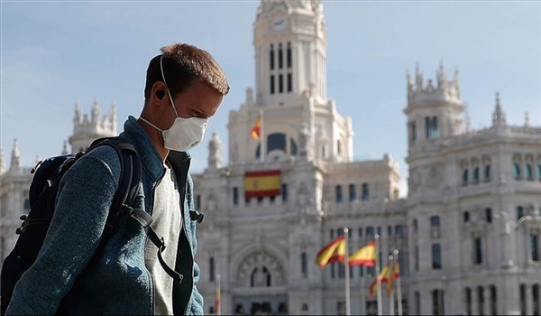 674 حالة وفاة جديدة بفيروس كورونا المستجد في اسبانيا