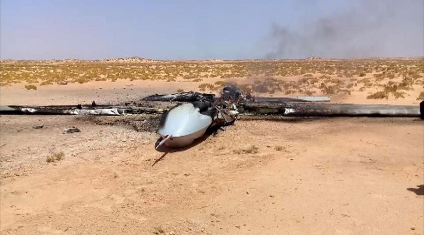 قوات حفتر تسقط 3 طائرات مسيرة لقوات الوفاق
