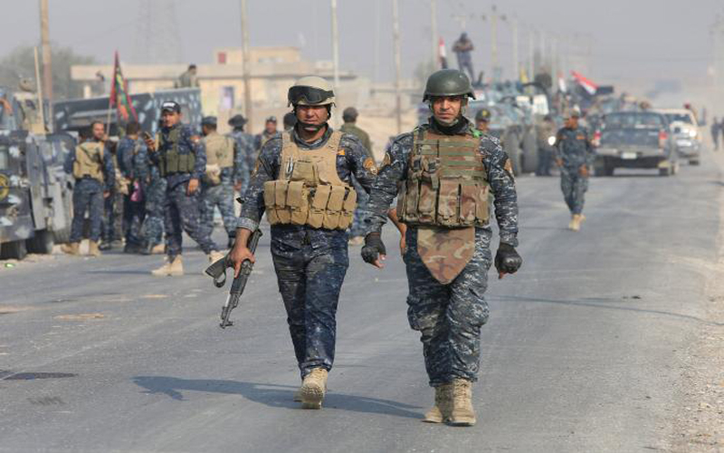  استشهاد شرطي عراقي في هجوم لداعش الإرهابي 