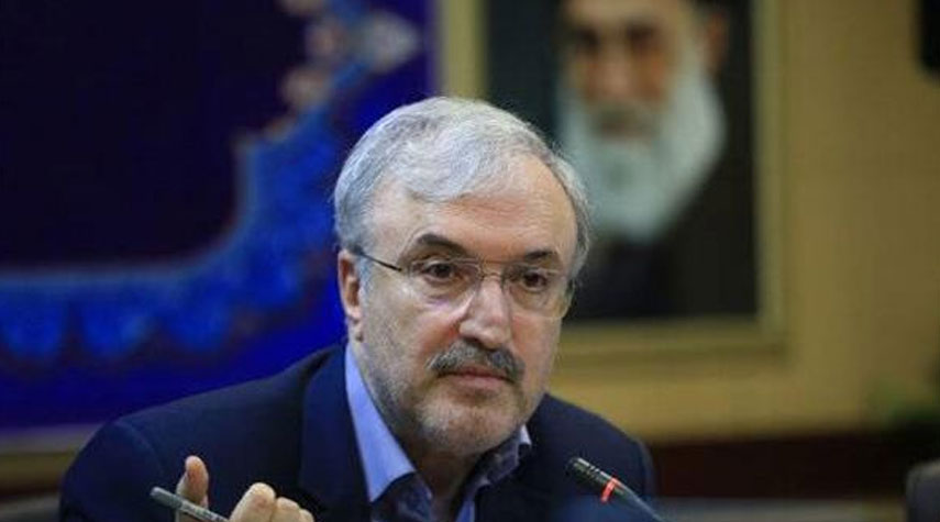 وزير الصحة الايراني ينوّه الى تراجع الوفيات الناجمة عن انتشار كورونا