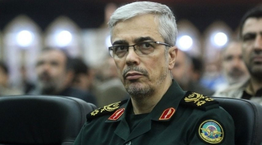 رئيس الاركان الايراني: جيشنا ينفذ مهامه بشجاعة وأكثر نجاحاً مما مضى