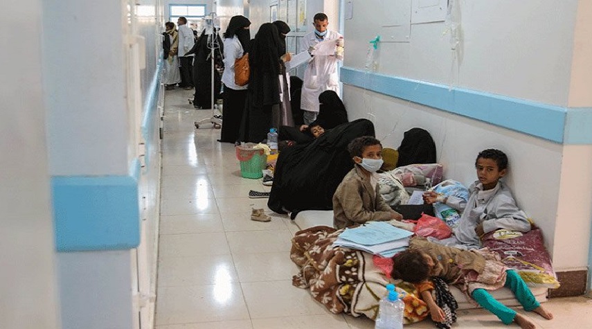 إرتفاع إصابات الكوليرا في اليمن لأكثر من 100 ألف حالة