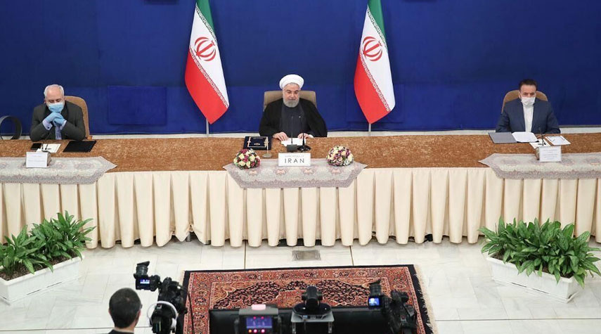 الرئيس الايراني: إجراءات واشنطن عرقلت خططنا لمكافحة كورونا