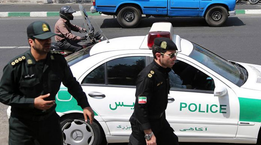 قوات الأمن الايرانية تقضي على خليتين إرهابيتين غربي البلاد