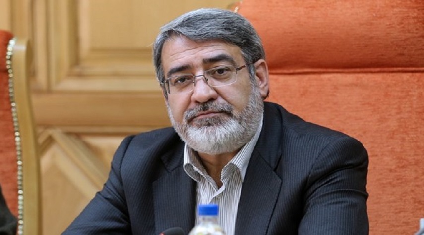 وزير الداخلية : ايران في وضع خاص اليوم