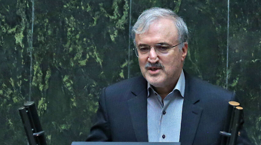 وزير الصحة الايراني يؤكد تجاوز مرحلة السيطرة على كورونا والتحرك نحو احتوائه