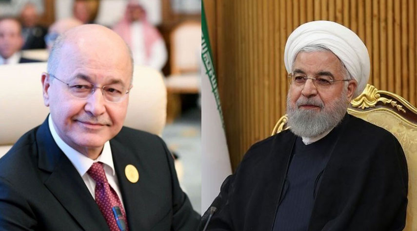 الرئيس الايراني يؤكد سياسة طهران المبدئية في تعزيز العلاقات مع بغداد