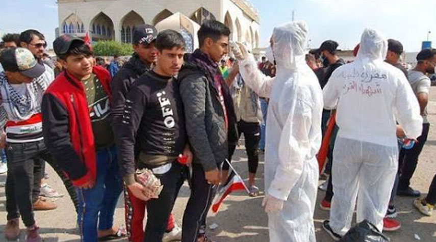 العراق يسجل 163 إصابة وثلاث وفيات بفيروس كورونا