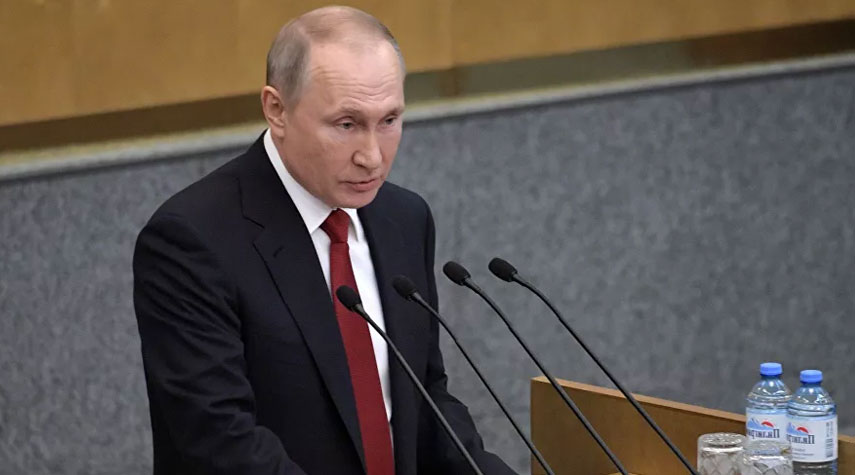 بوتين ينفي اي محادثات حول معاهدة الاجواء المفتوحة