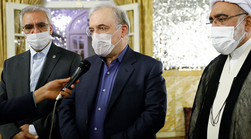 وزير الصحة الايراني يحذر من عدم الالتزام بالبروتوكولات الصحية
