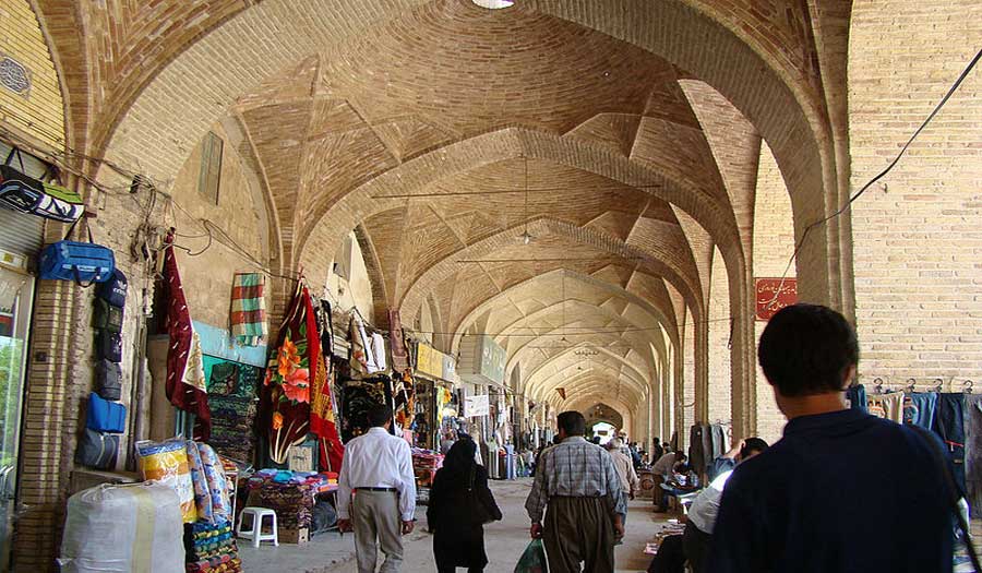 بازار كرمان.. أطول سوق بإيران