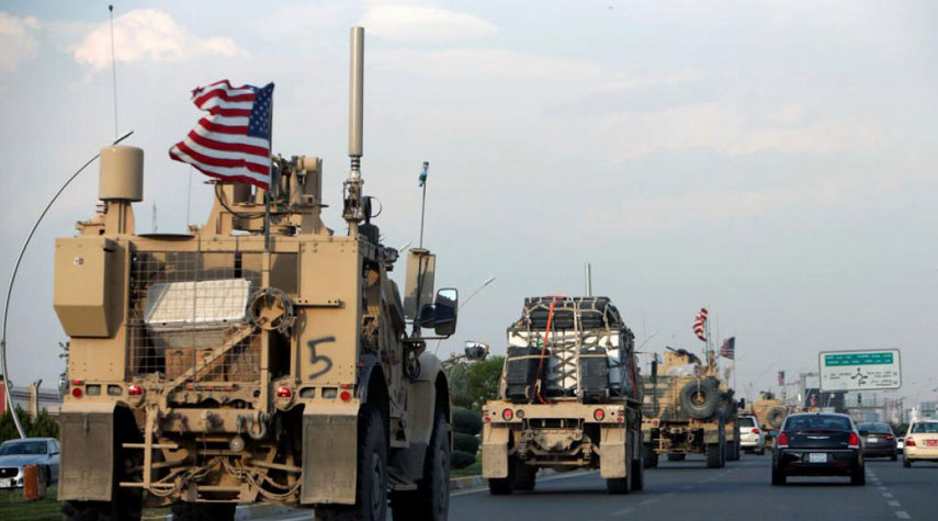 دخول 40 شاحنة امريكية محملة بمعدات عسكرية إلى ريف الحسكة