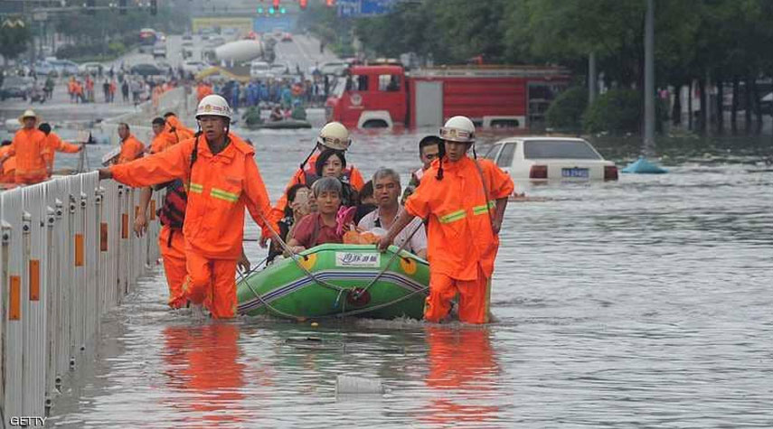 فيضانات تتسبب في تشريد الملايين وسط وجنوبي الصين