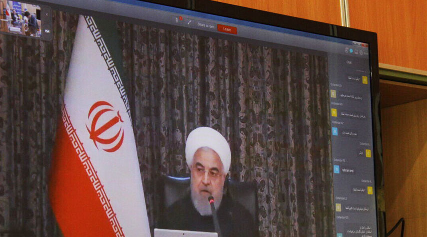الرئيس روحاني يرعى تدشين مشاريع اعمارية في محافظة ايلام