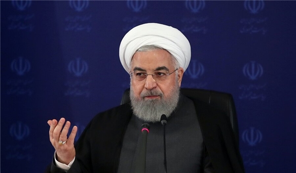 الرئيس روحاني: أوروبا في موقف محرج أمامنا 